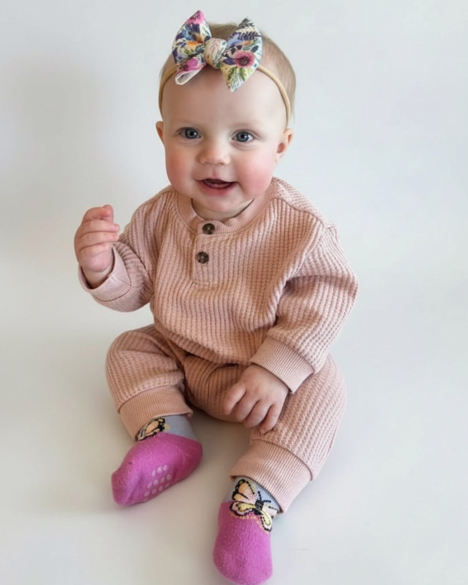 🌸 Wildflower Wishes - Mini Bow 3”