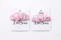 Pink Plaid- Scrunchy Clip on French Barrette