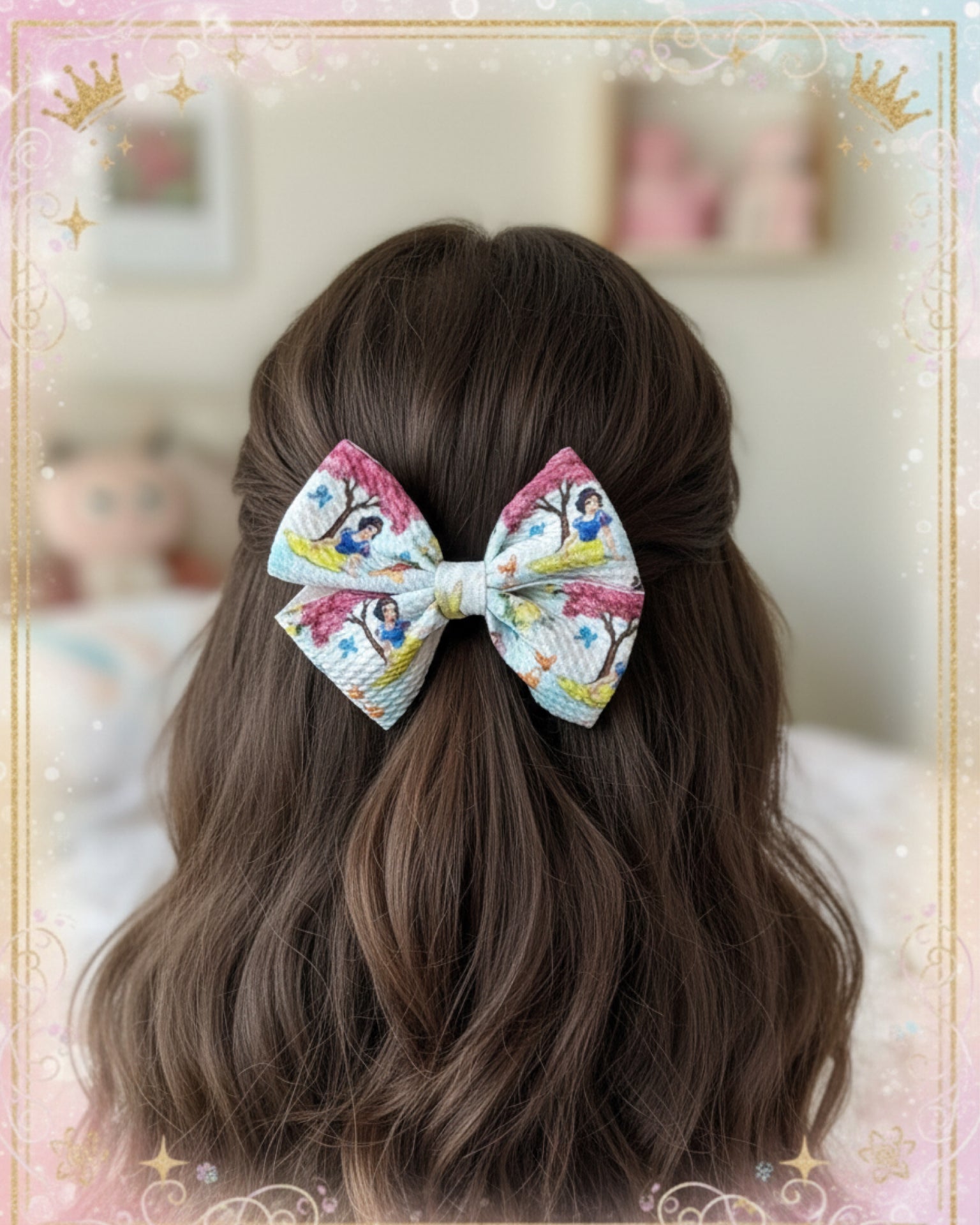 ✨ Whispering Woods Bow| Once Upon a Bow- Pinwheel