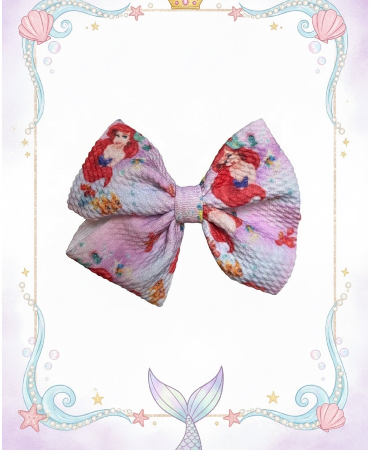 ✨ Coral Kingdom Bow| Once Upon a Bow- Pinwheel