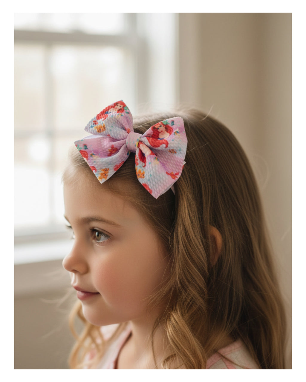 ✨ Coral Kingdom Bow| Once Upon a Bow- Pinwheel