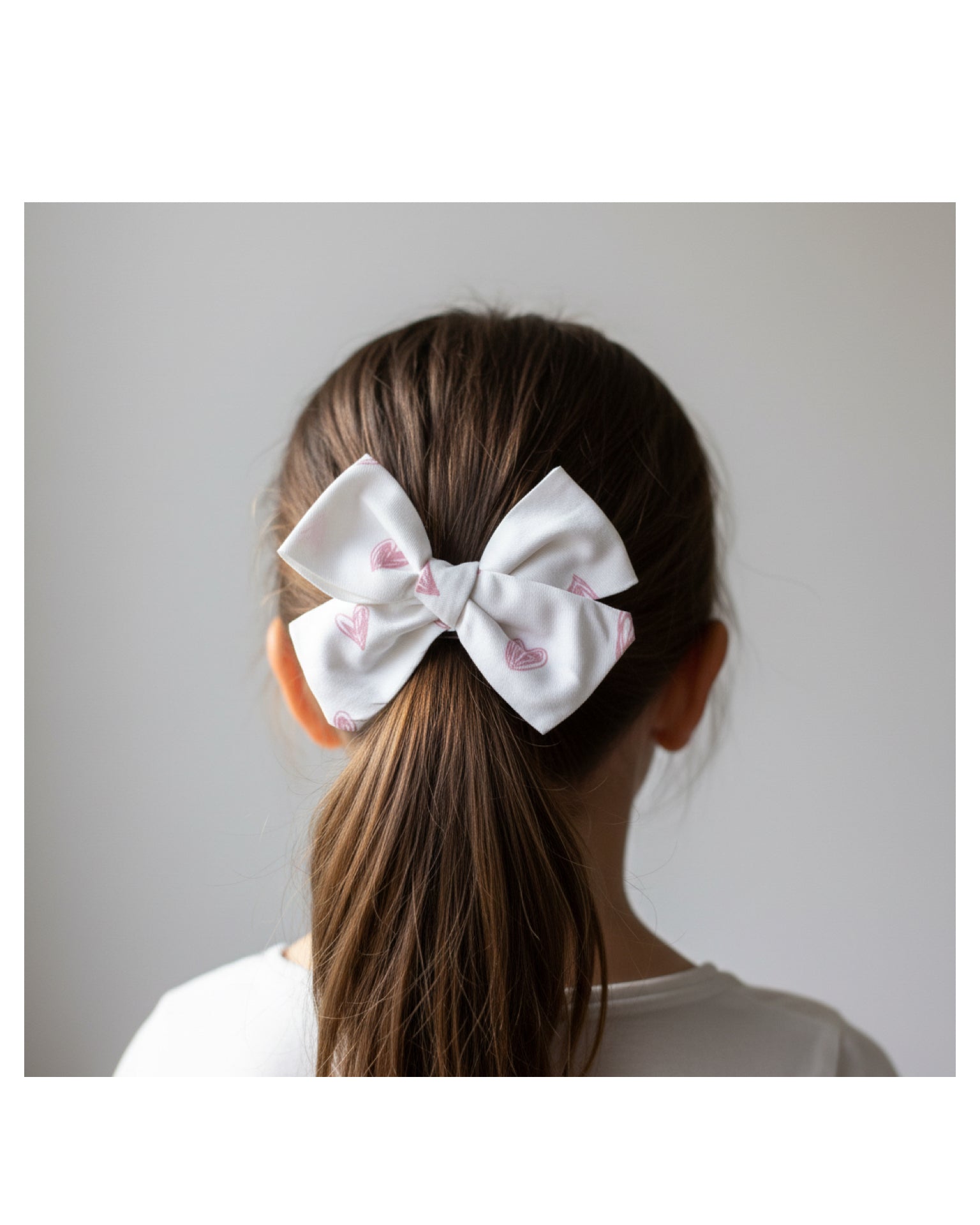 Blush Sketch Hearts Sailor Bow 💗