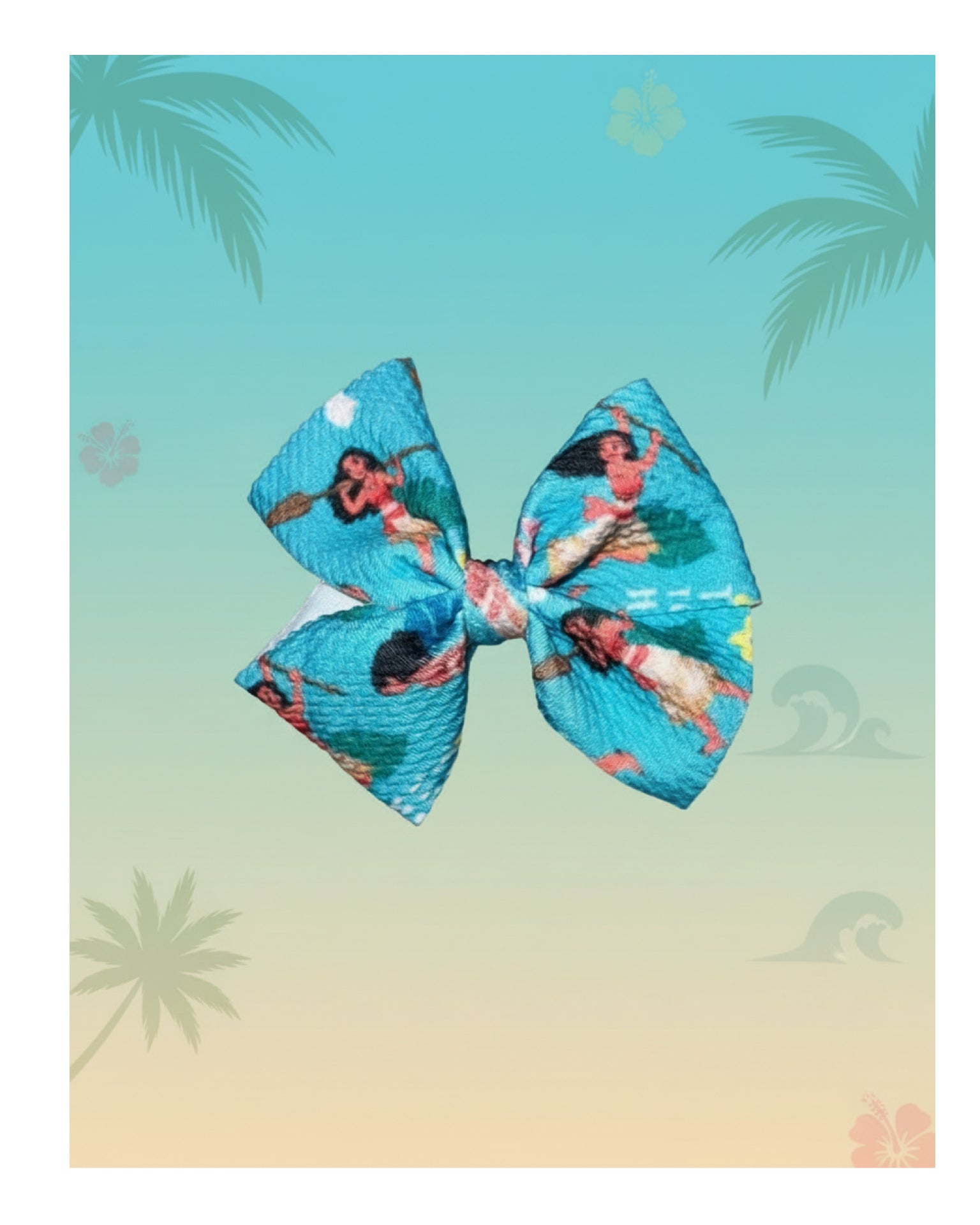 👑 Island Adventure Bow| Once Upon a Bow- Pinwheel