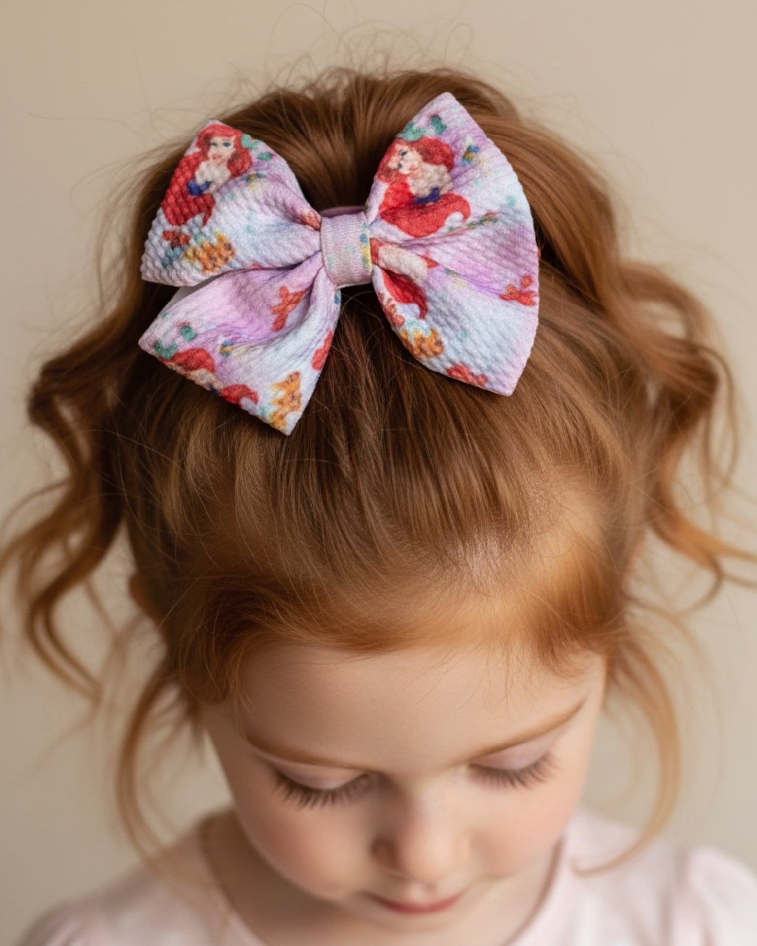 ✨ Coral Kingdom Bow| Once Upon a Bow- Pinwheel