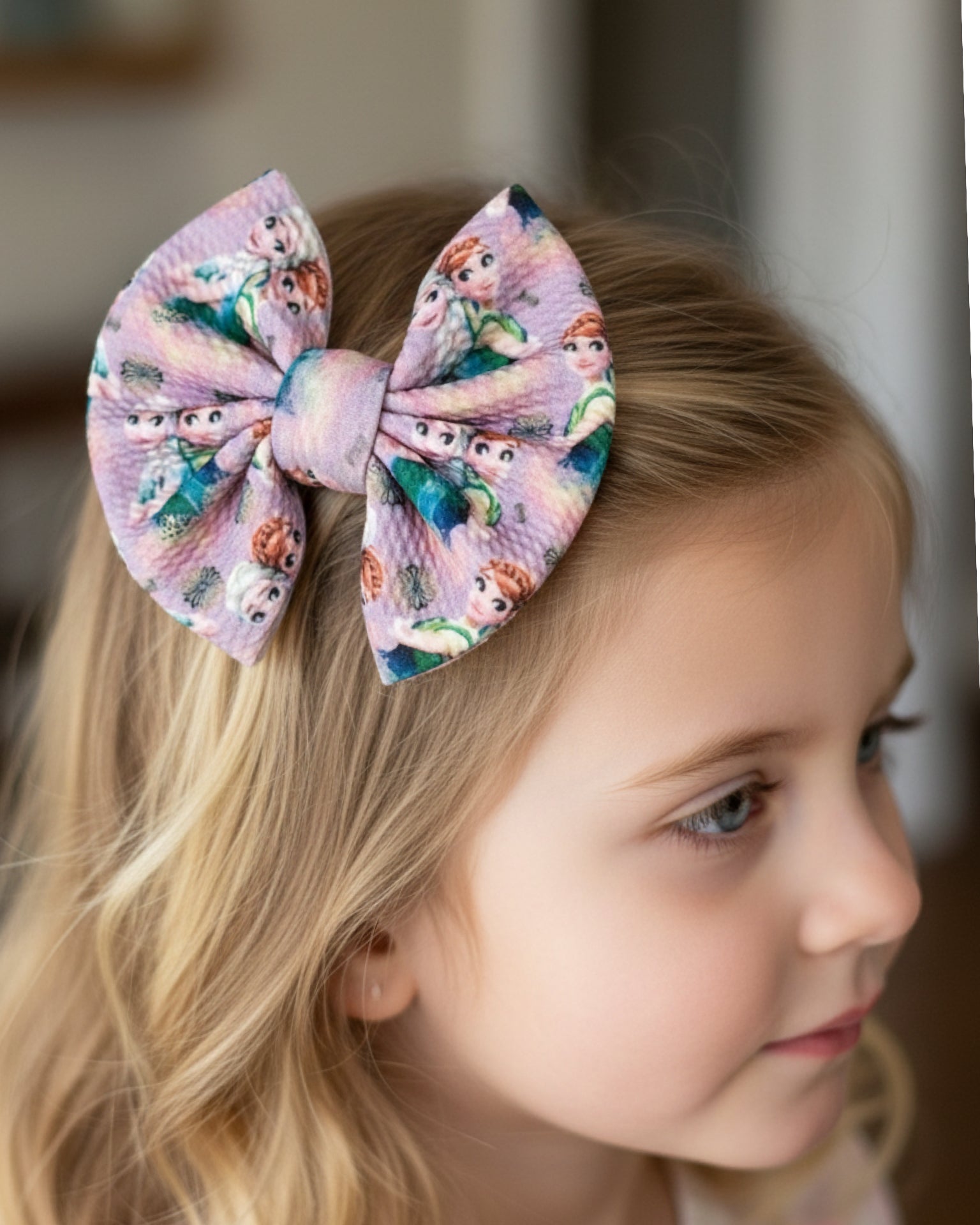 ✨ Crystal Kingdom Bow| Once Upon a Bow- Small Bow