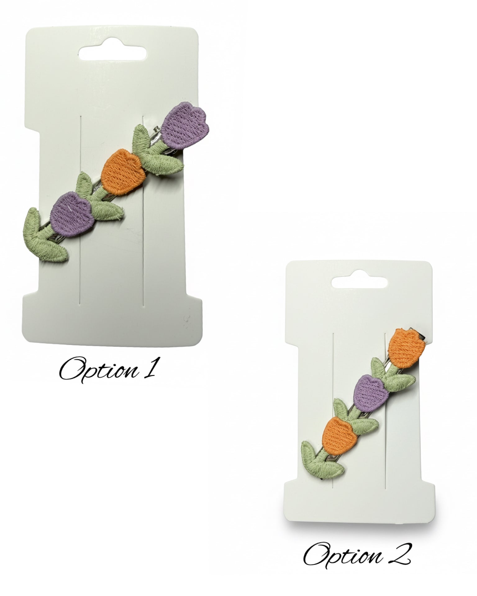 🌷 Spring Tulip Trio Clip