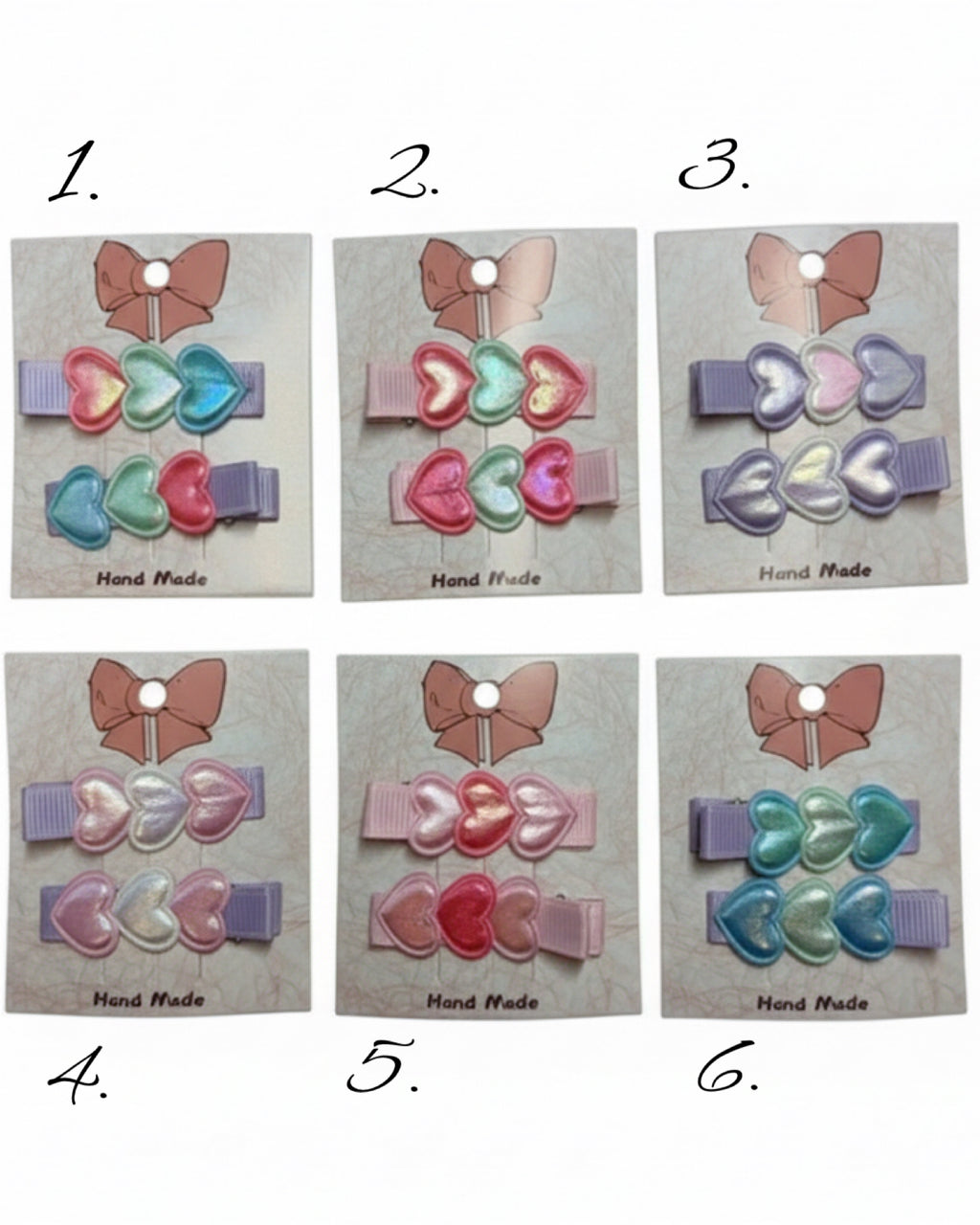 Sweetheart Trio Clip Sets 💕
