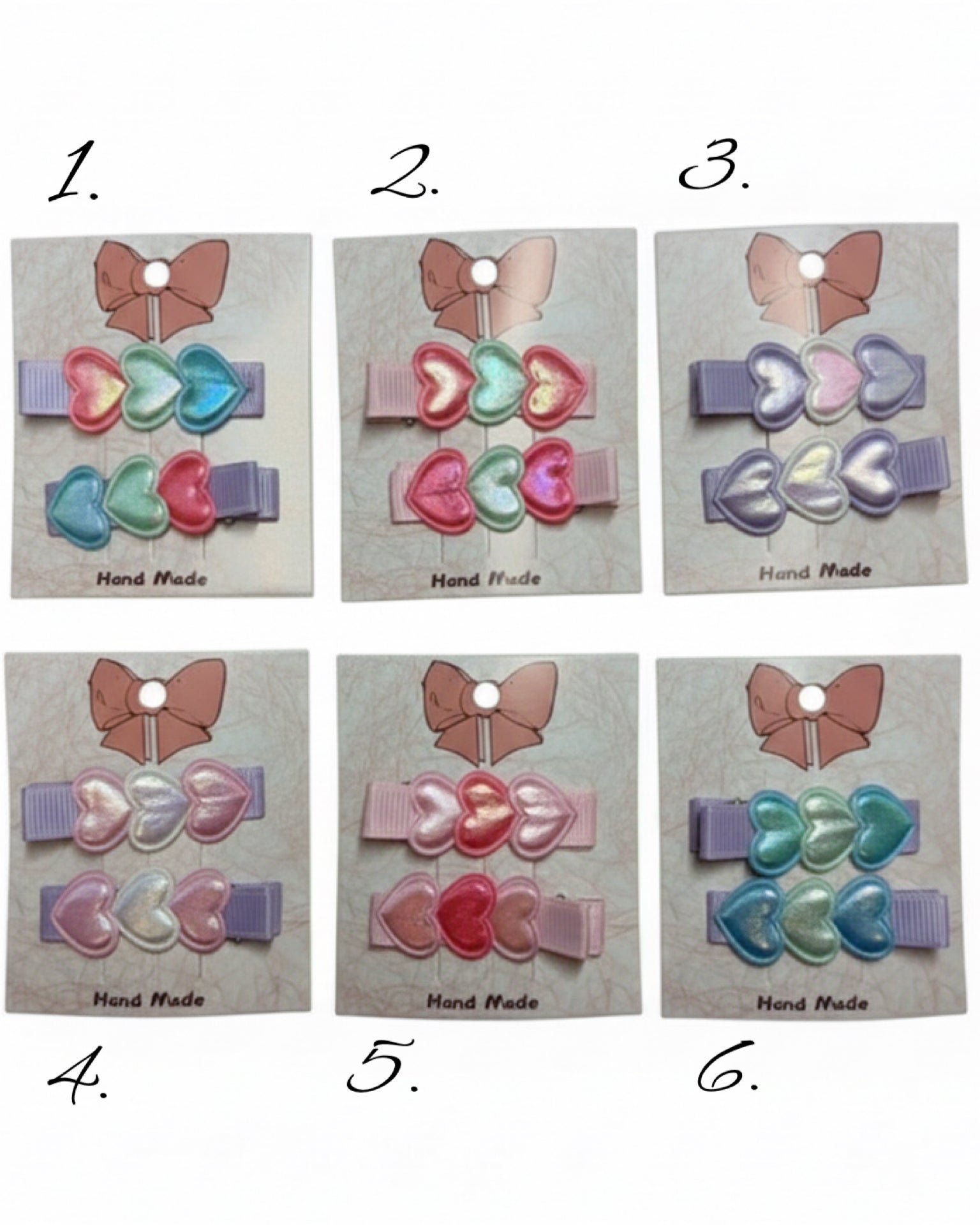 Sweetheart Trio Clip Sets 💕