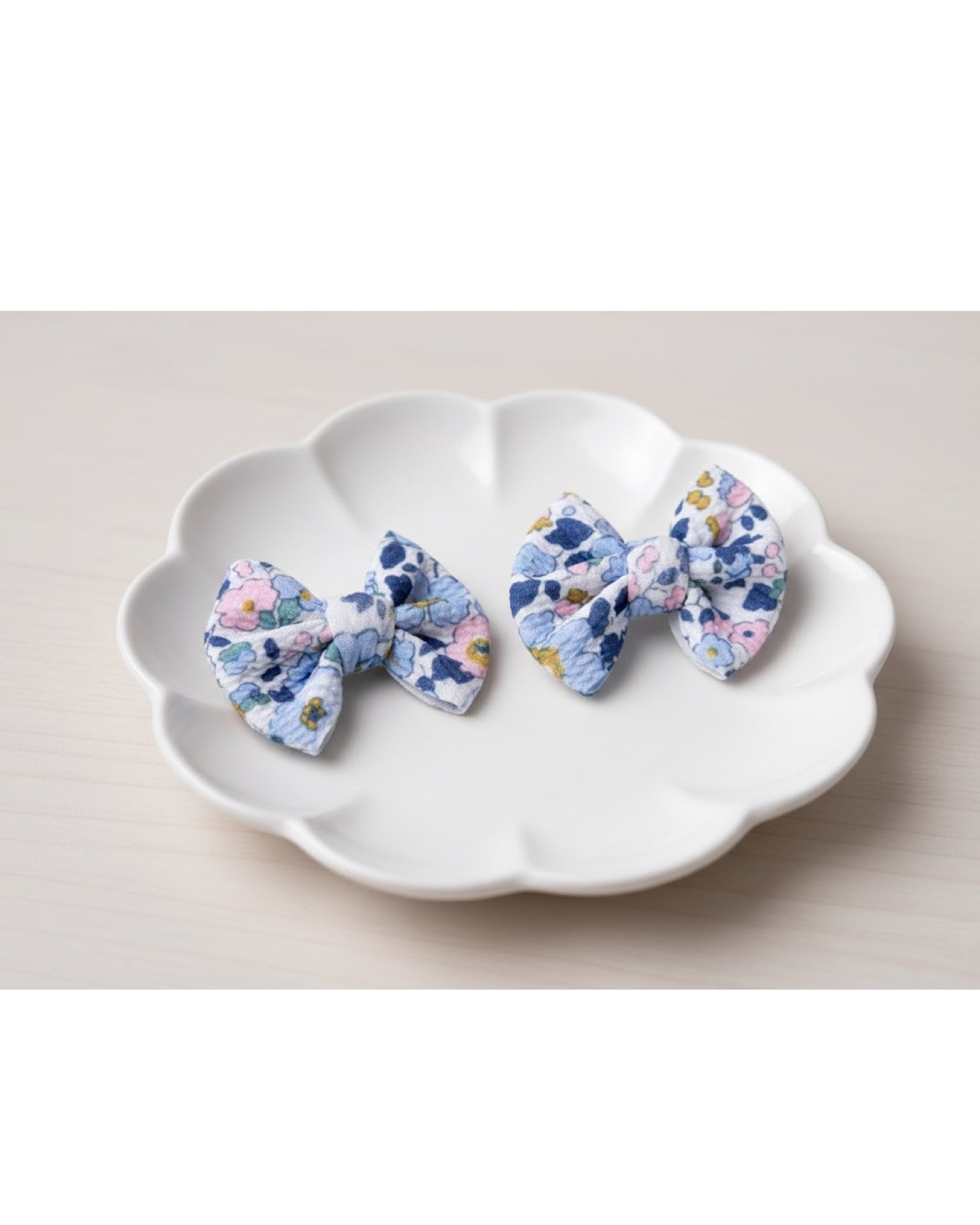 💙 Bluebell Bloom - Pigtail Set