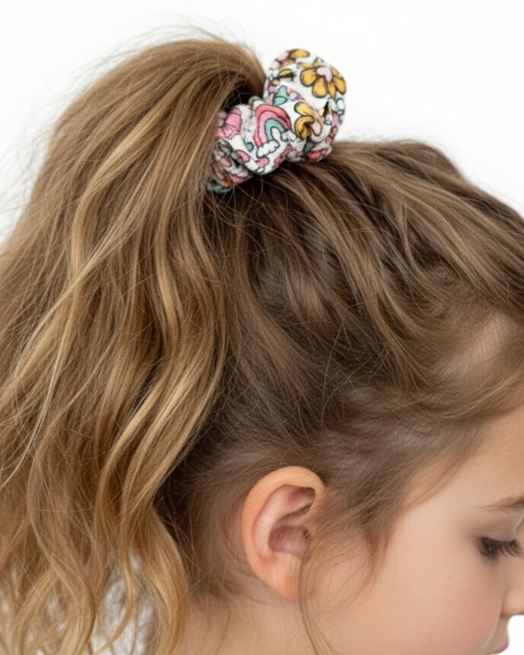 🐝 Honeybee Blooms - Scrunchy