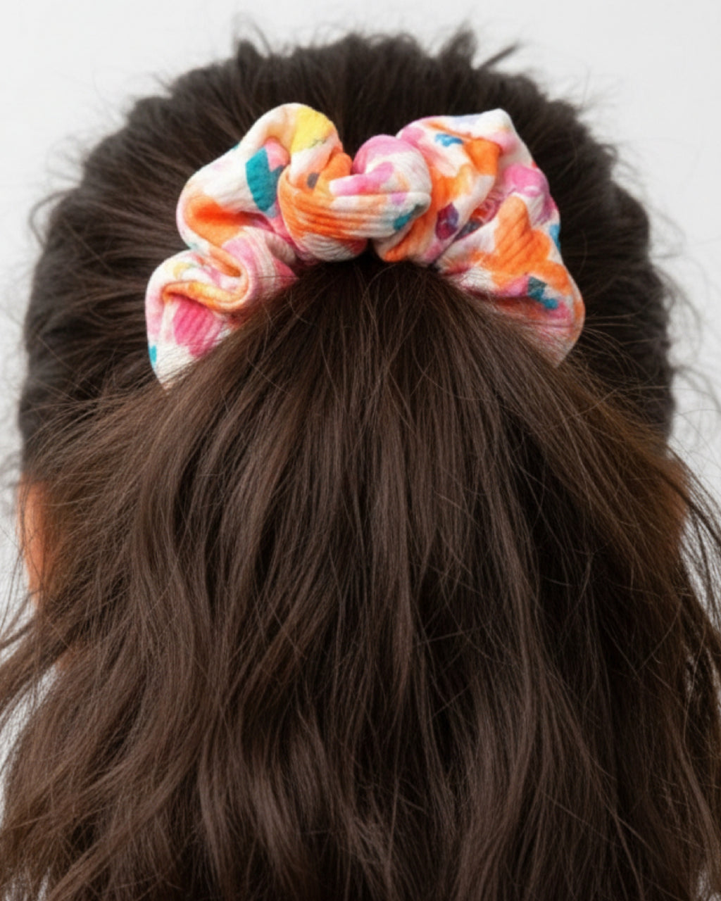 🌸 Painted Petals - Scrunchy