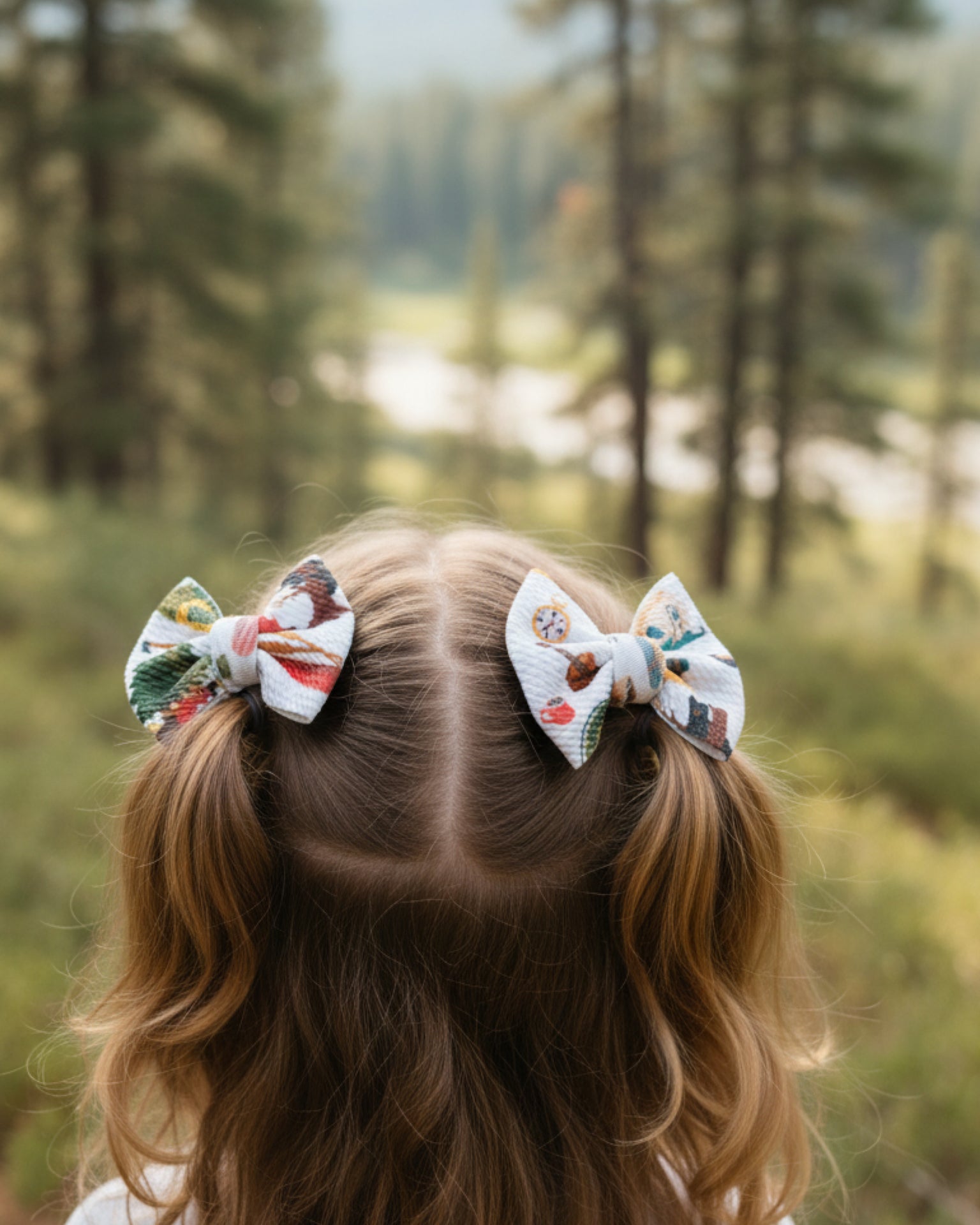 Happy Camper 🌲🔥- Pigtail Set