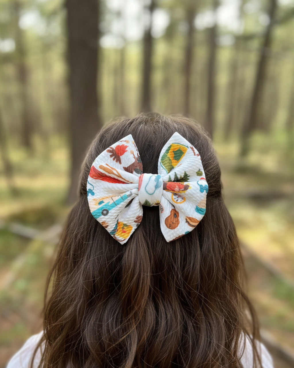 Happy Camper 🌲🔥- Small Bow